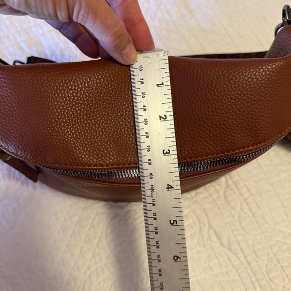 Brown Leather Crossbody Bag - Picture 8 of 8